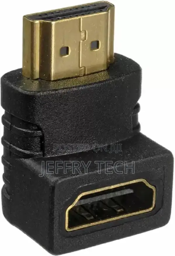 Angtooth Tv-Out Cable L Shape 90 Degree Hdmi Male to Female