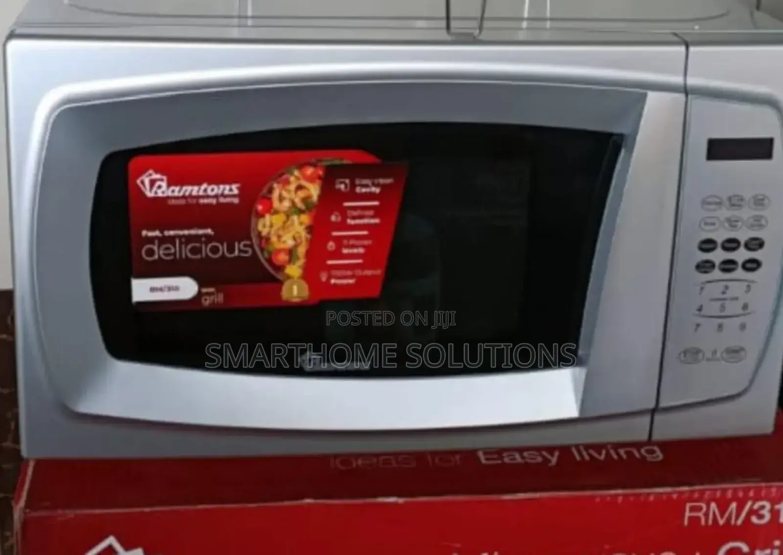 Ramtons Microwave Digital 20litres With Grill Rm-20l/Md