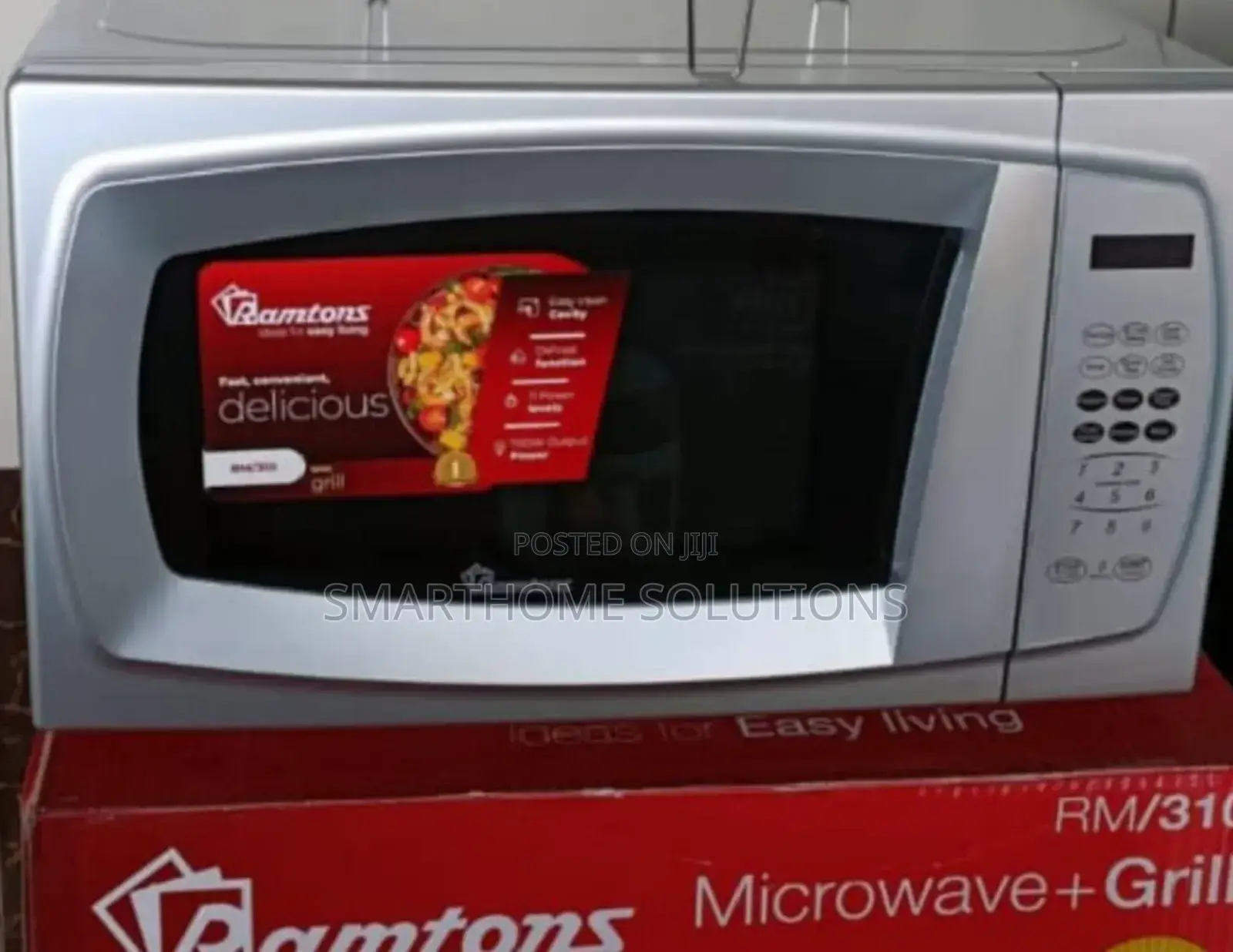Ramtons Microwave Digital 20litres Plus Grill Rm-20l/Md