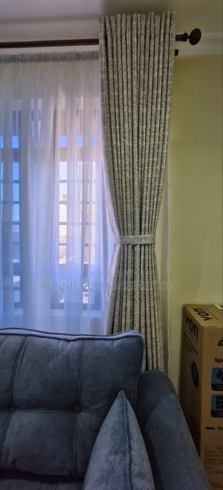 Light Grey Curtains and Sheers