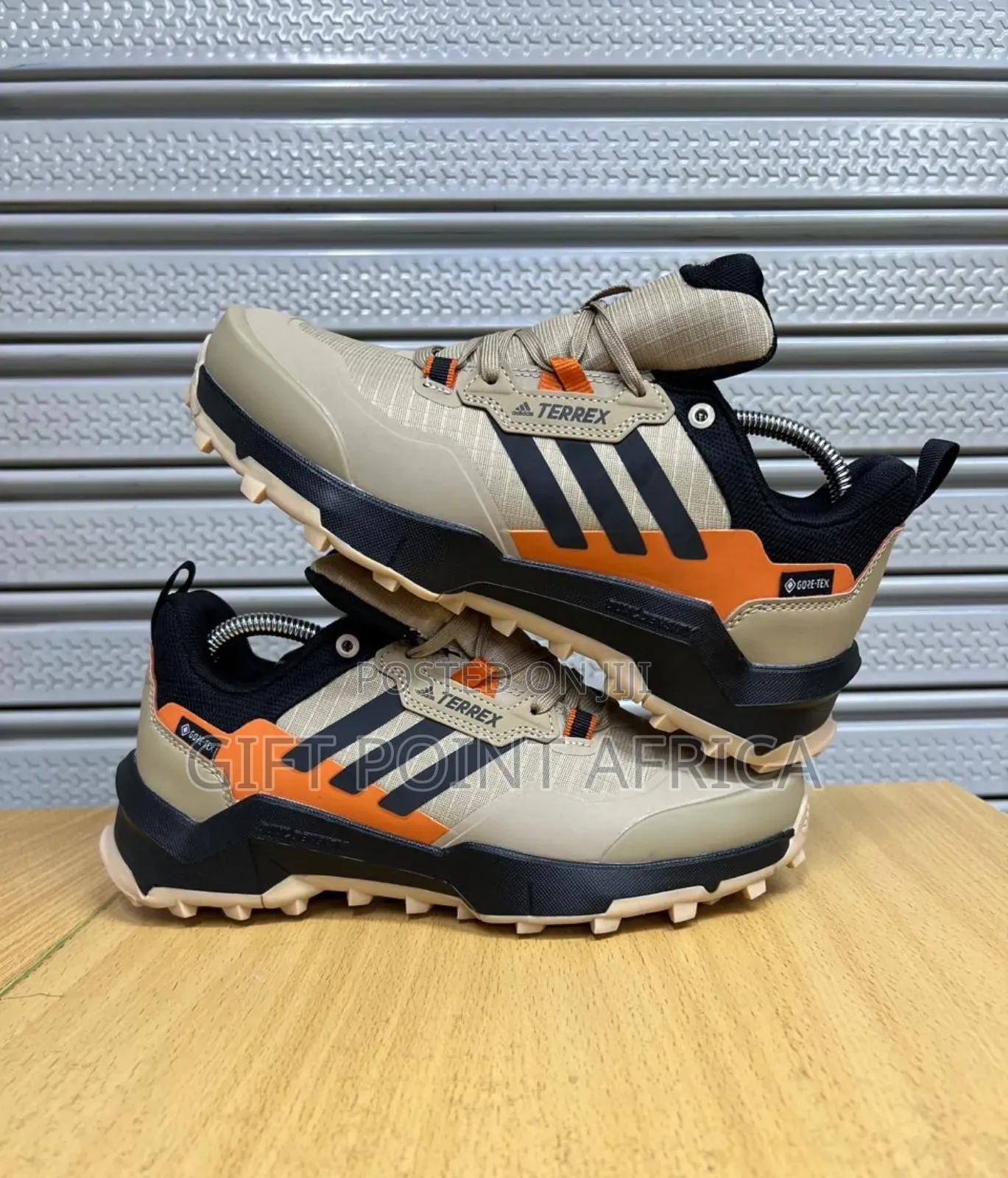 Adidas Terrex Ax4 Gore-Tex Brown Sneakers