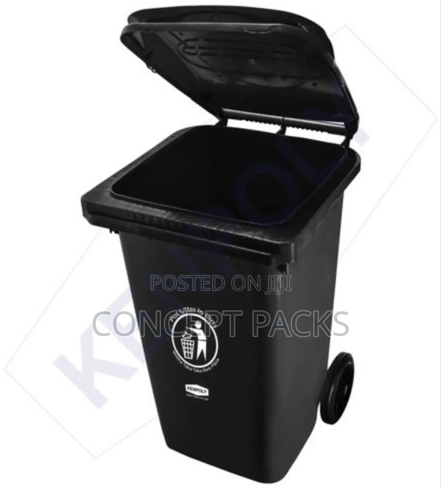 Kenpoly Trash Bin With Heavy Duty Pedal – 100l