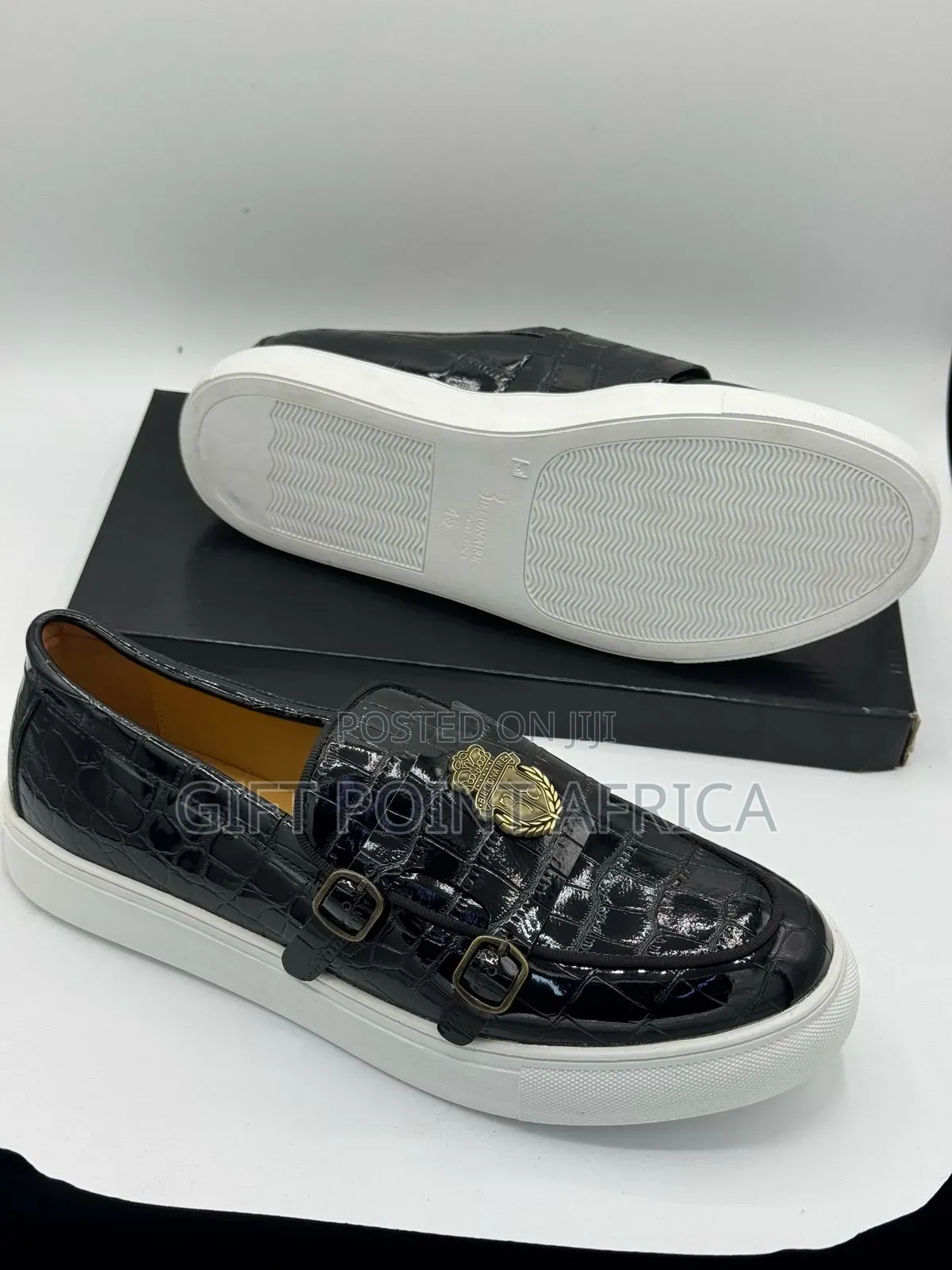 Billionaire Smart Casual Shoes With Rubber Sole