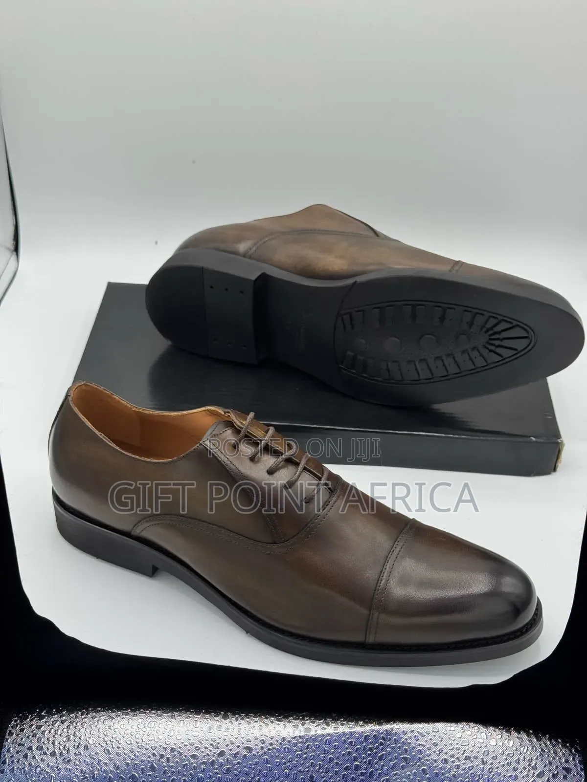 Official Leather Brown Shoes for Men