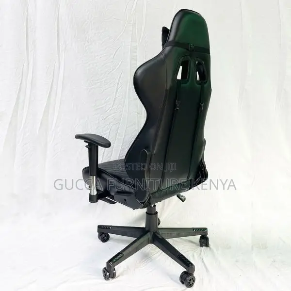 Office Chairs: Black Gaming Chair for Office Home Leather
