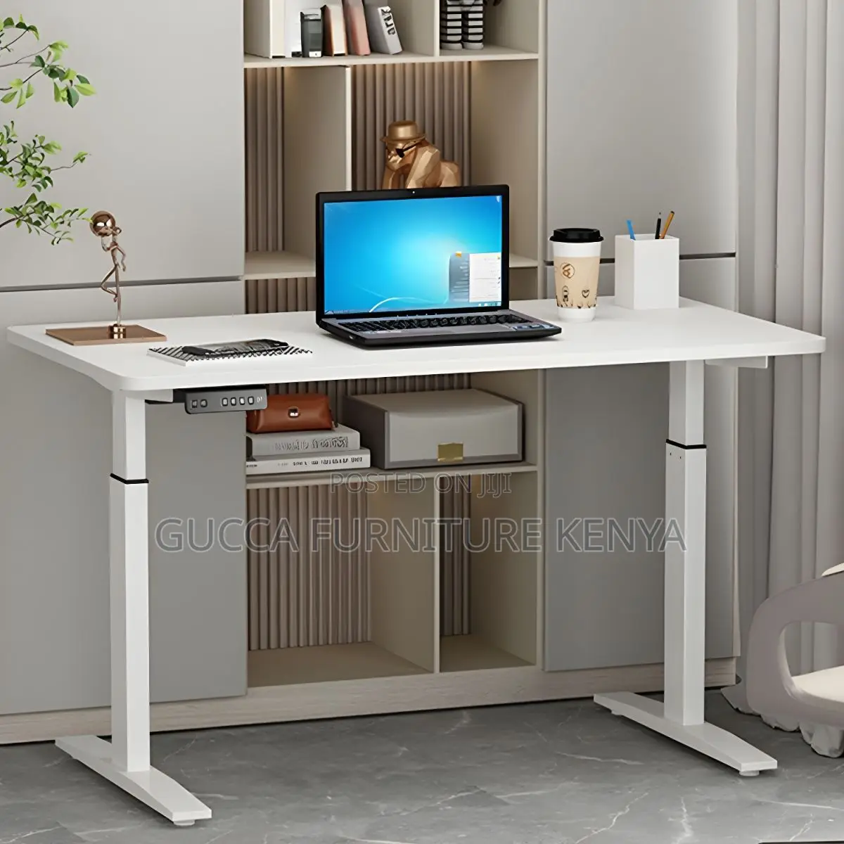 Office Tables: Standing Electric Table for Office 1200mm