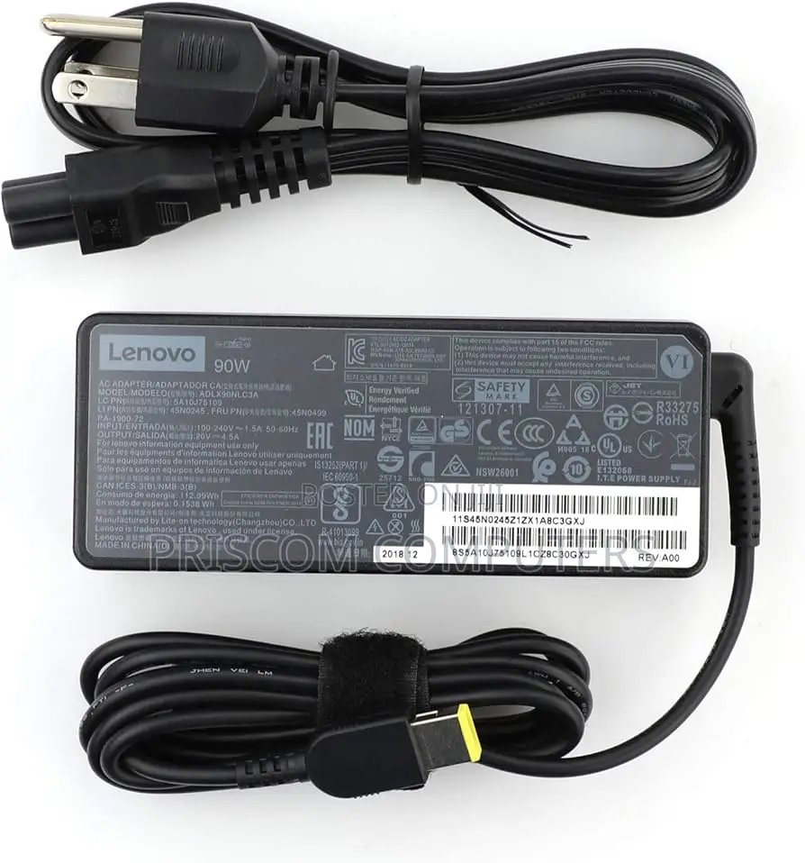 20v 4.5a 90w Lenovo Usb Laptop Ac Adapter