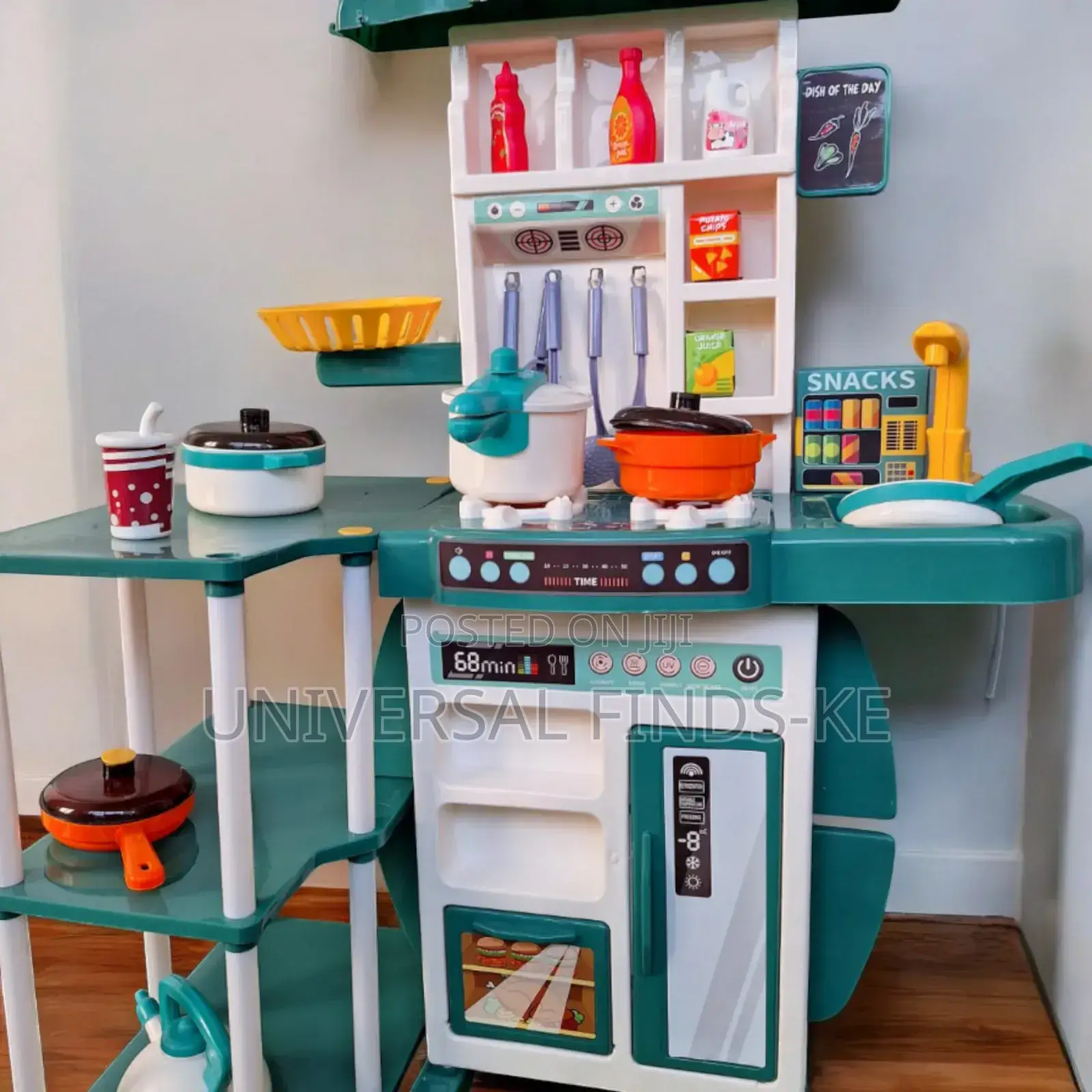 95cm Kids Spraying Kitchen Playset - 73pcs