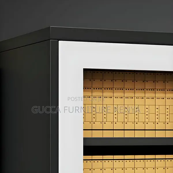 Cabinets:Modern Gray Steel Vertical Filing 2-Door Cabinet