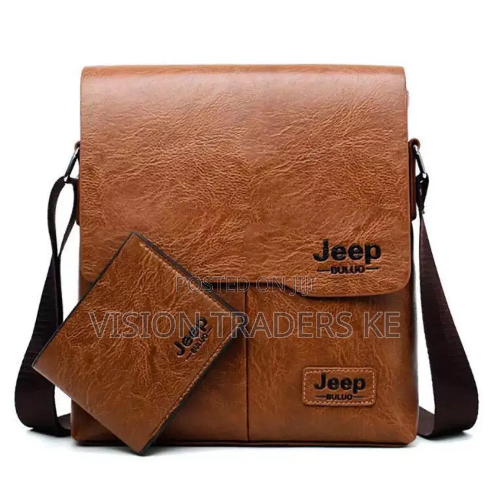 2 in 1 Brown Baluo Jeep Bag