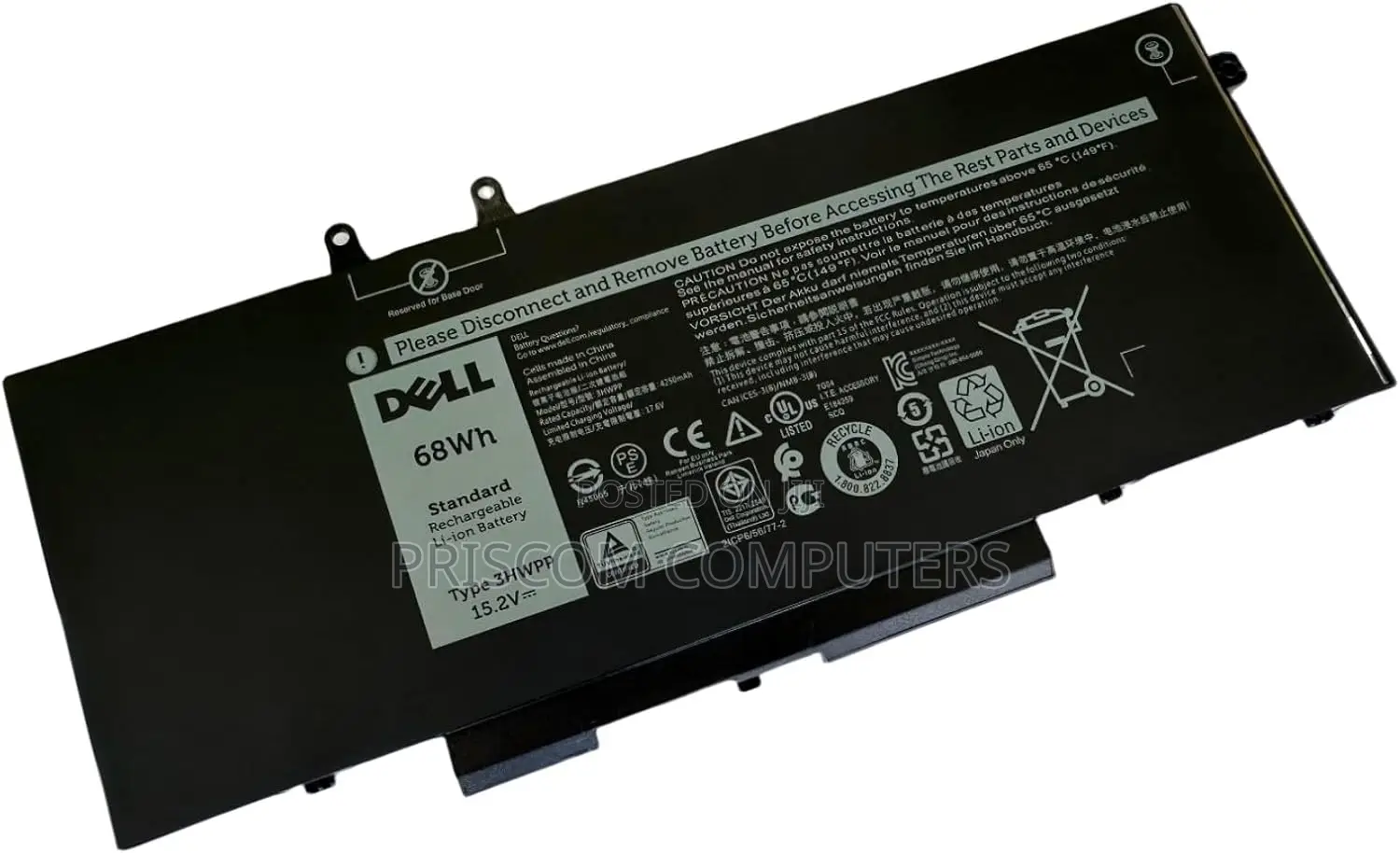 3hwpp Dell Latitude 3551 Original Laptop Battery