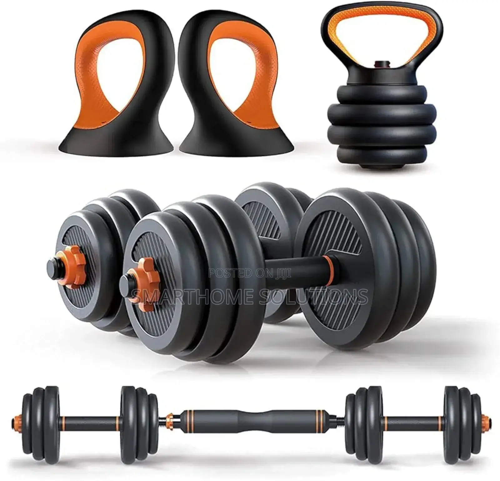 50kgs 6 in 1 Dumbells Set. Hq