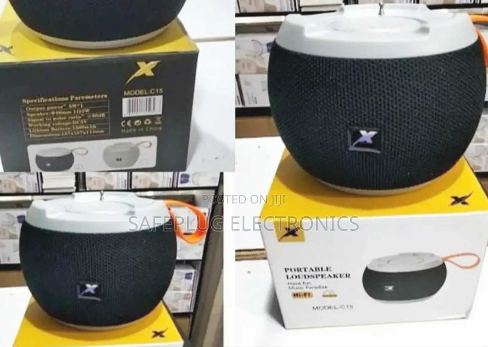 C15 Bluetooth Speaker/ Powerful Speaker - 1200 Mah