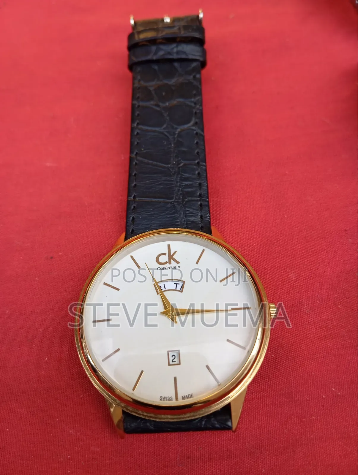 Rolex/Ck Leather Strap(Day Date)