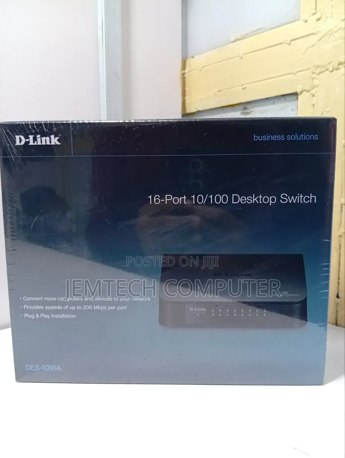 Dlink 10/100mbps 16ports Des1016a Desktop Switch