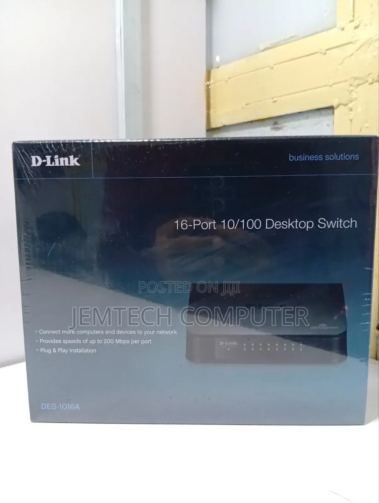 Dlink 10/100mbps 16ports Des1016a Desktop Switch