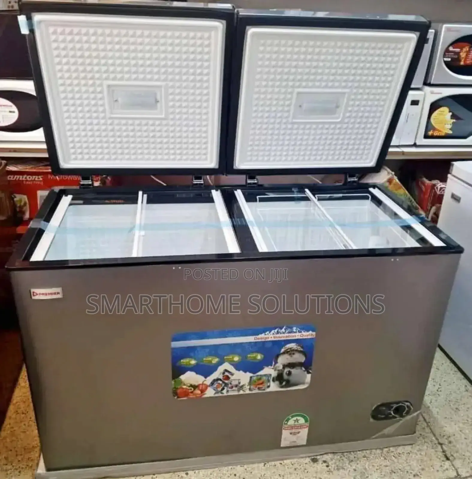 Premier 400l Extra Large Energy Saver Chest Freezer