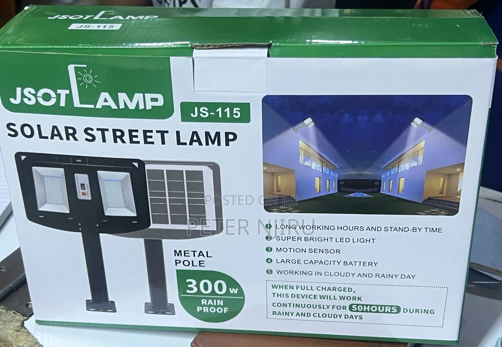 Solar Street Lights at 2200
Motion Sensor, Long Working HRS