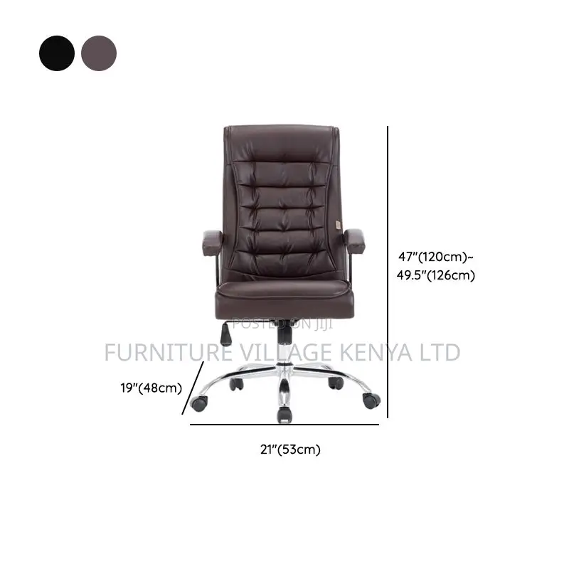 Sepia Task Chair With Rotatable Swivel, Tilt Lock