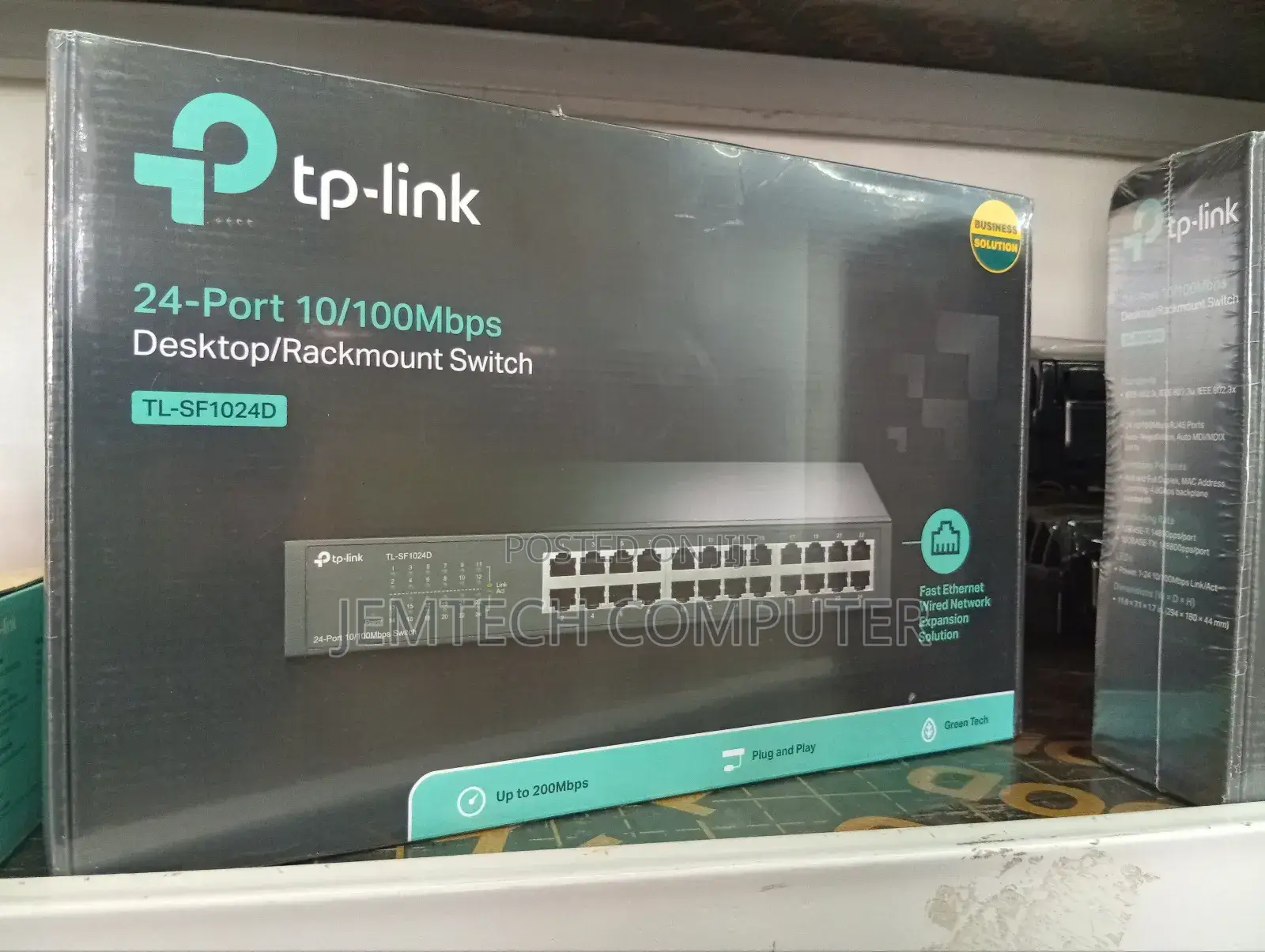 Tp-Link Tl-Sf1024d 24-Port 10/100mbps Desktop/Rackmount Swit