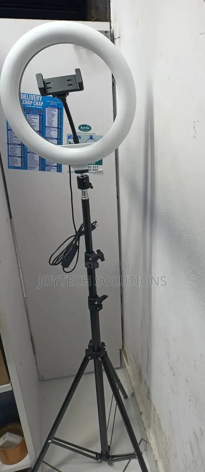 Portable 10 Inches Ring Light With a Tripod Stand