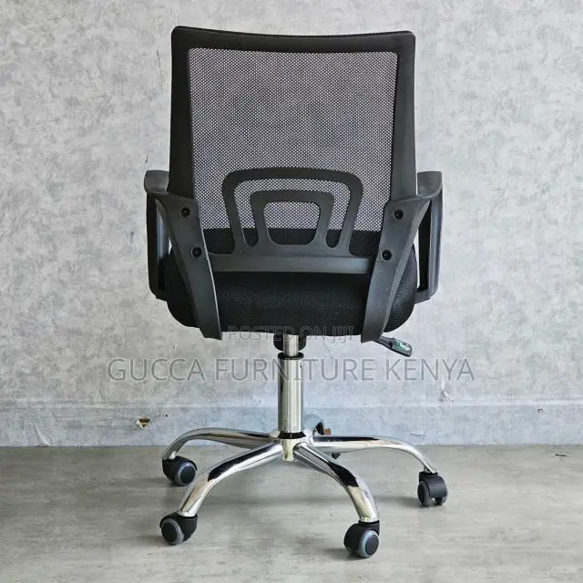 Office Chairs:Low Back Mesh Back Staff Swivel Chair