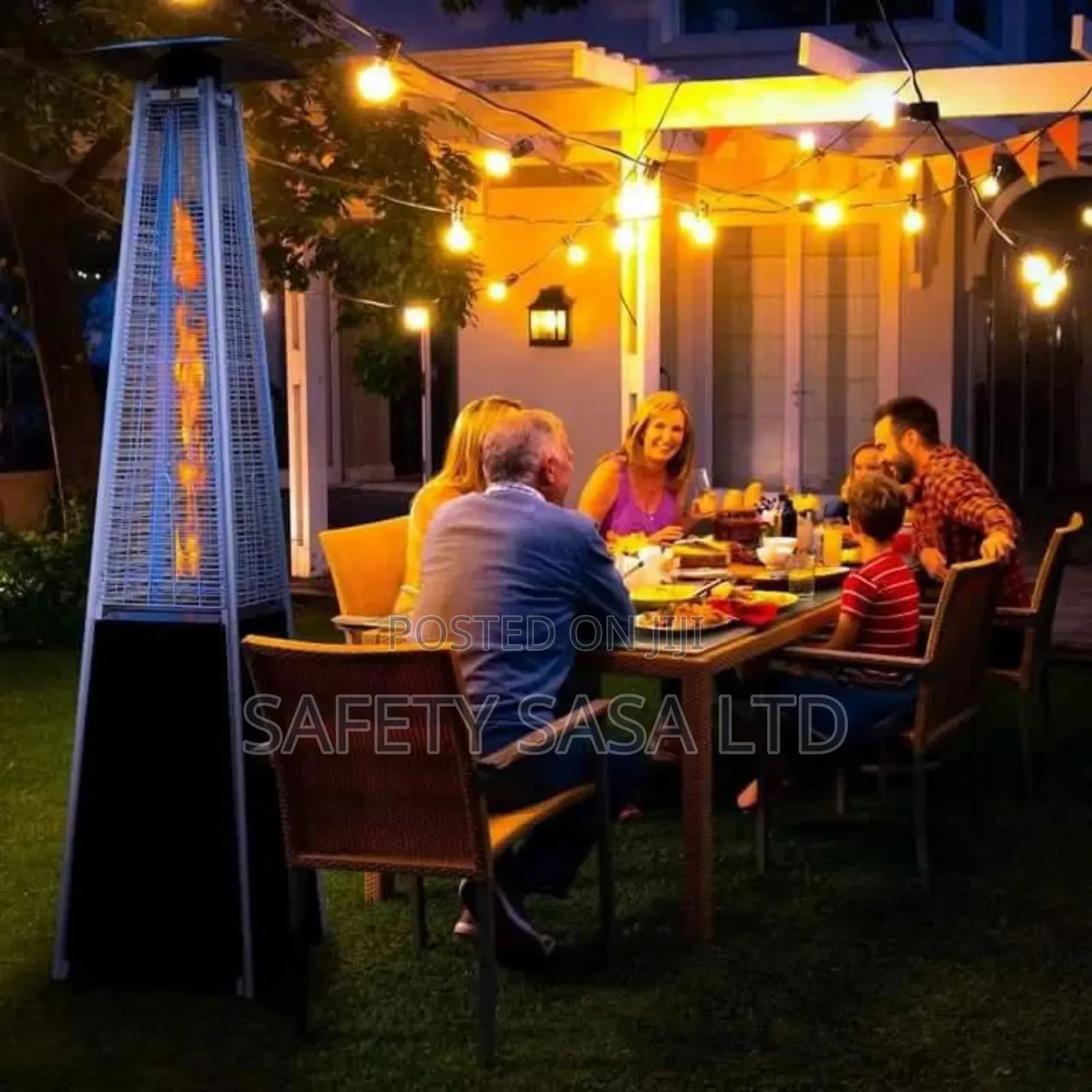 Pyramid Gas Heater