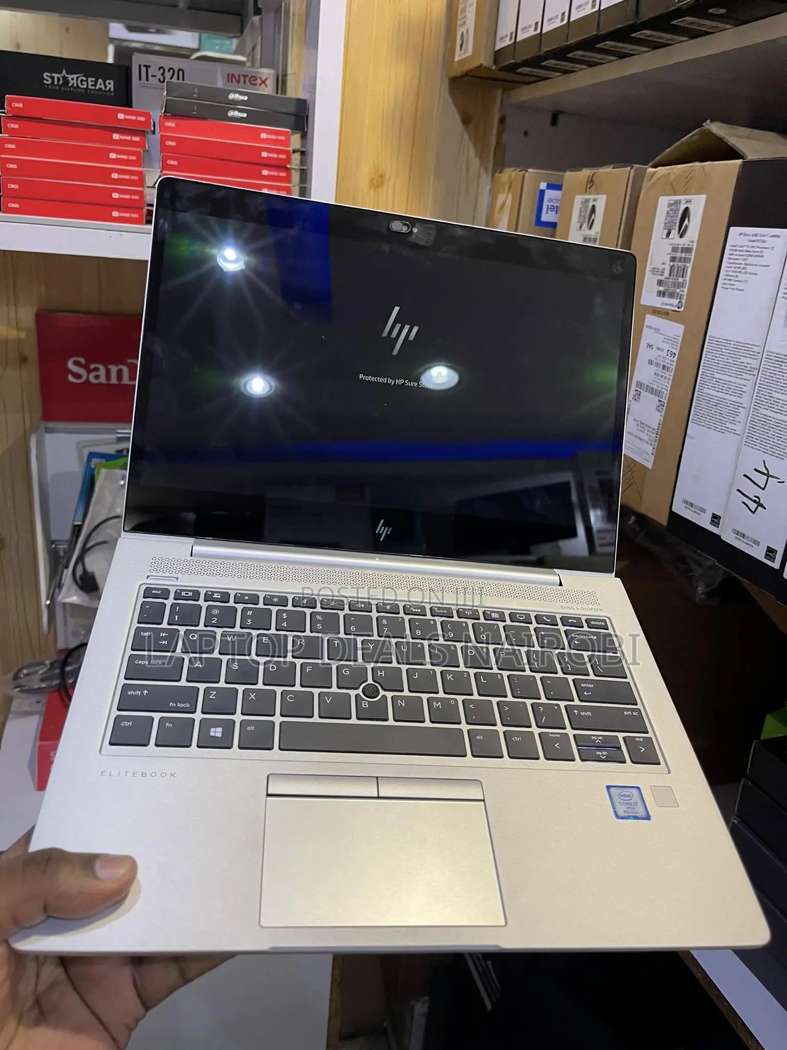 Laptop HP EliteBook 830 G5 16GB Intel Core I7 SSD 512GB