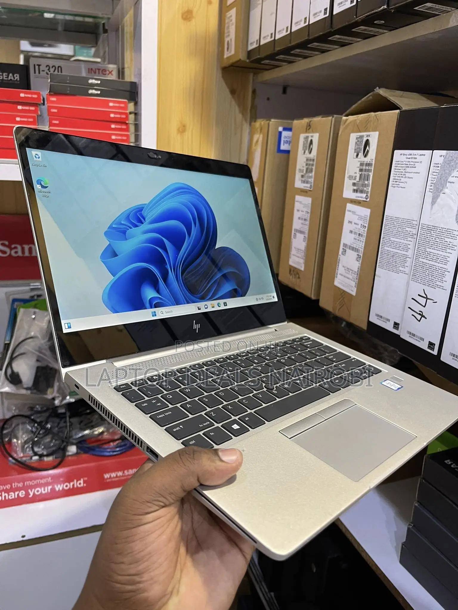 Laptop HP EliteBook 830 G5 16GB Intel Core I7 SSD 512GB