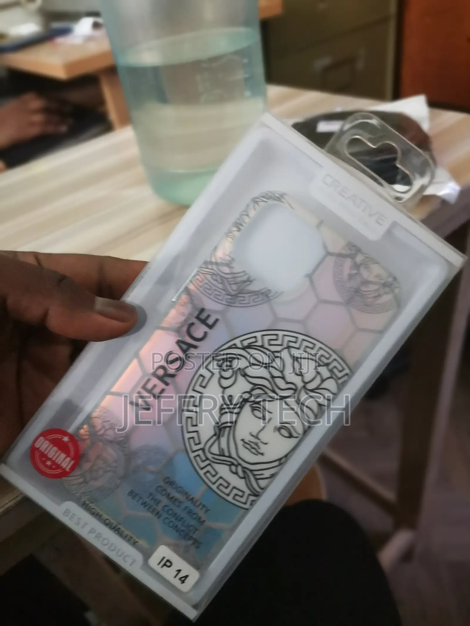 Versace Coque Cover Case for Apple iPhone 14 : Soft Tpu Imd