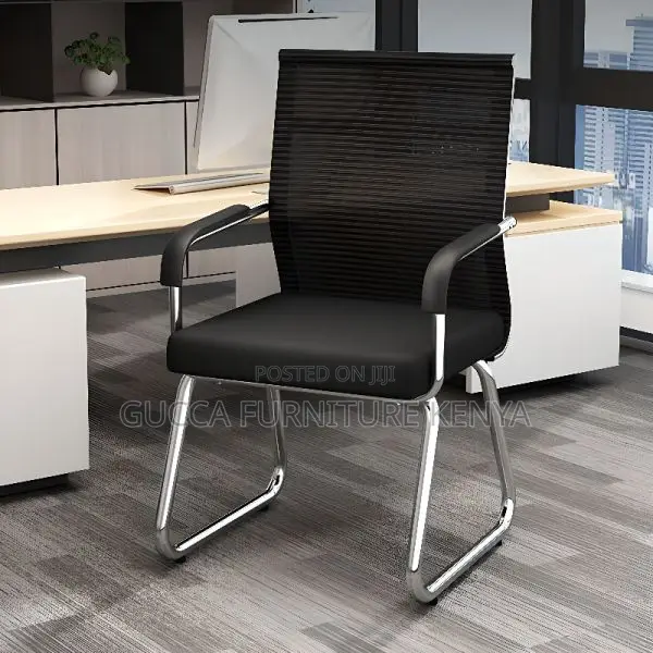 Office Chairs: Casual Style Black Ergonomic Mesh Study Chair