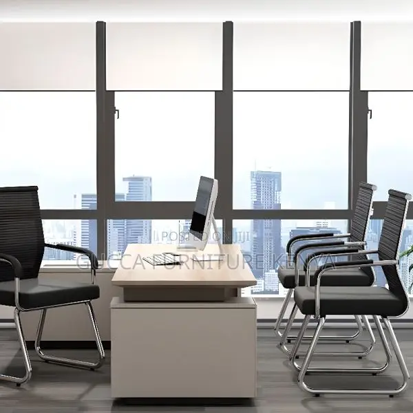 Office Chairs: Casual Style Black Ergonomic Mesh Study Chair
