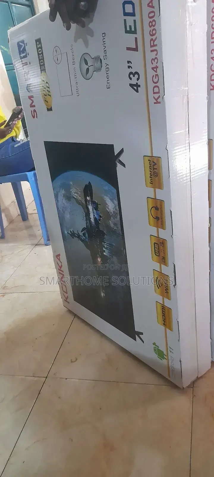 Konka 43" Smart Android Frameless Television