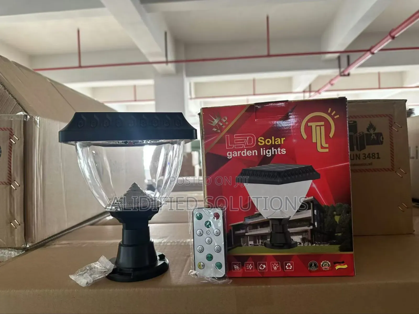 Led Solar Garden Light With Remote