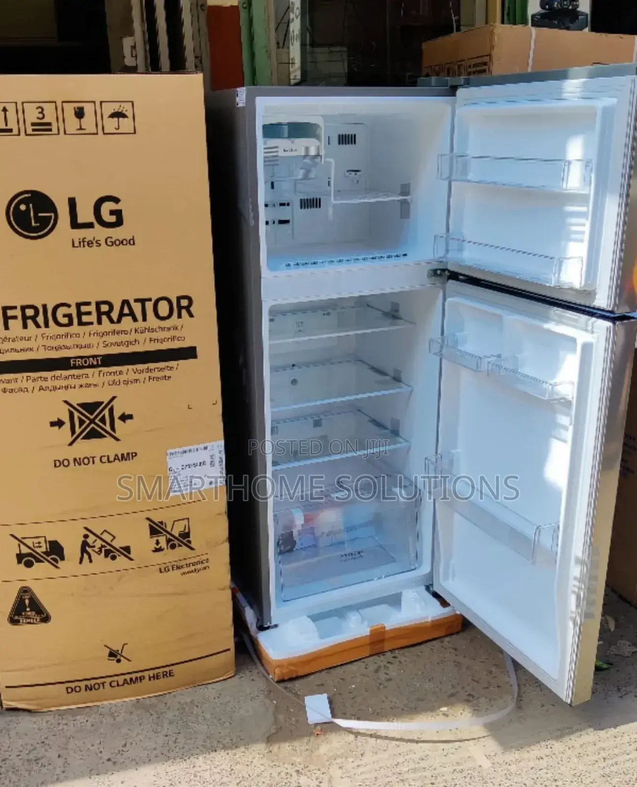 Lg Double Door Fridge 234l Total No Frost Lg/234l-Nf