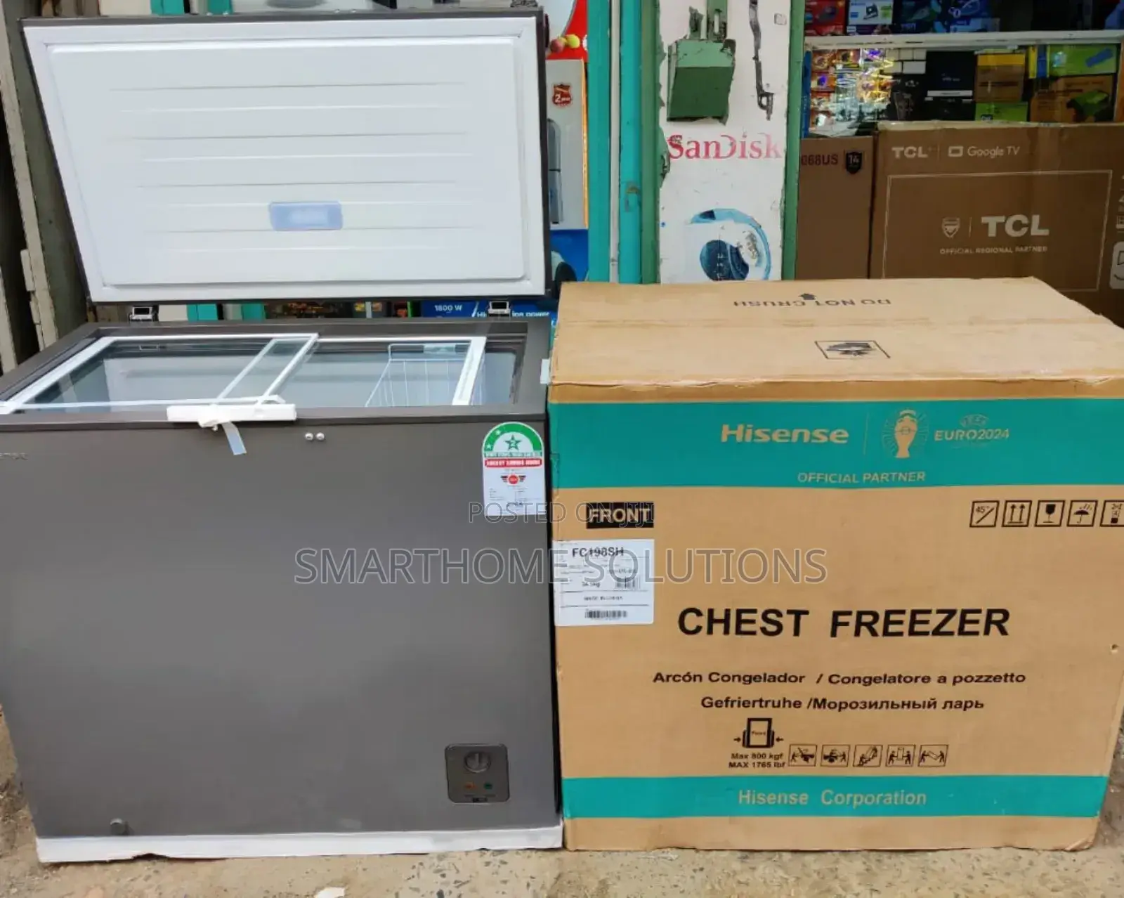 298litres Hisense Deep Freezer Hs/Fr-298