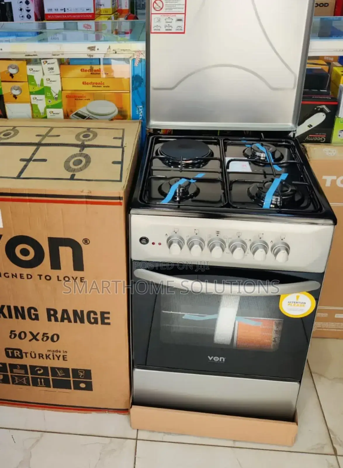 Von Standing Cooker 3g+1e 50cmby50cm Mod- Vcf53