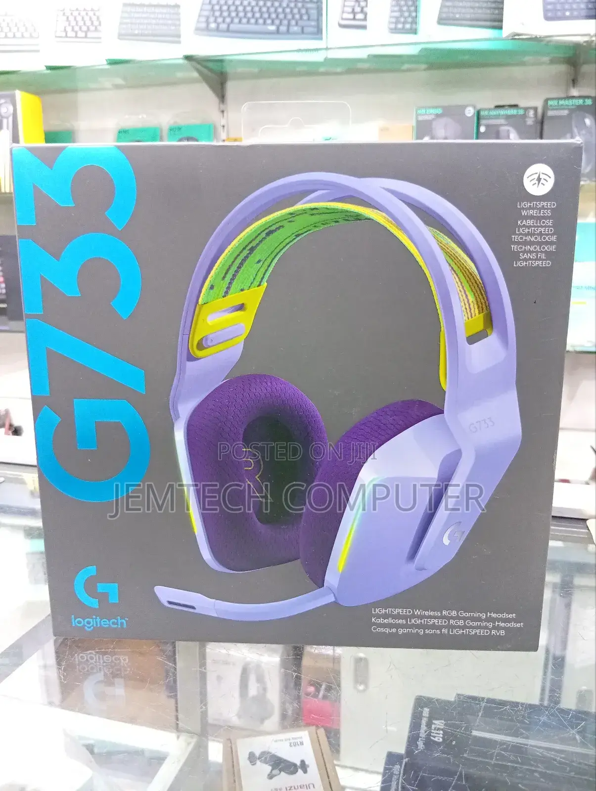 Gaming G733 Logitech Laica Headphones/^Lightspeed G733