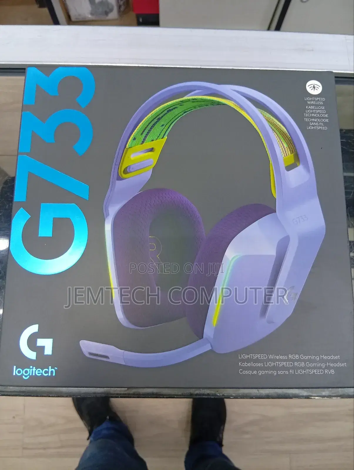 Gaming G733 Logitech Laica Headphones/^Lightspeed G733