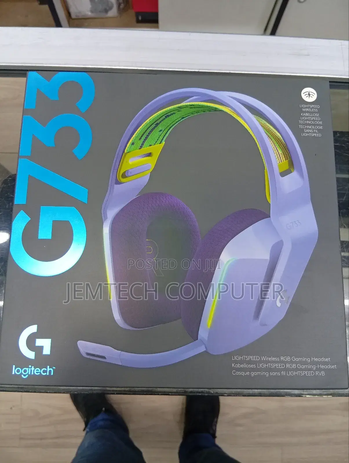 Gaming G733 Logitech Laica Headphones/^Lightspeed G733