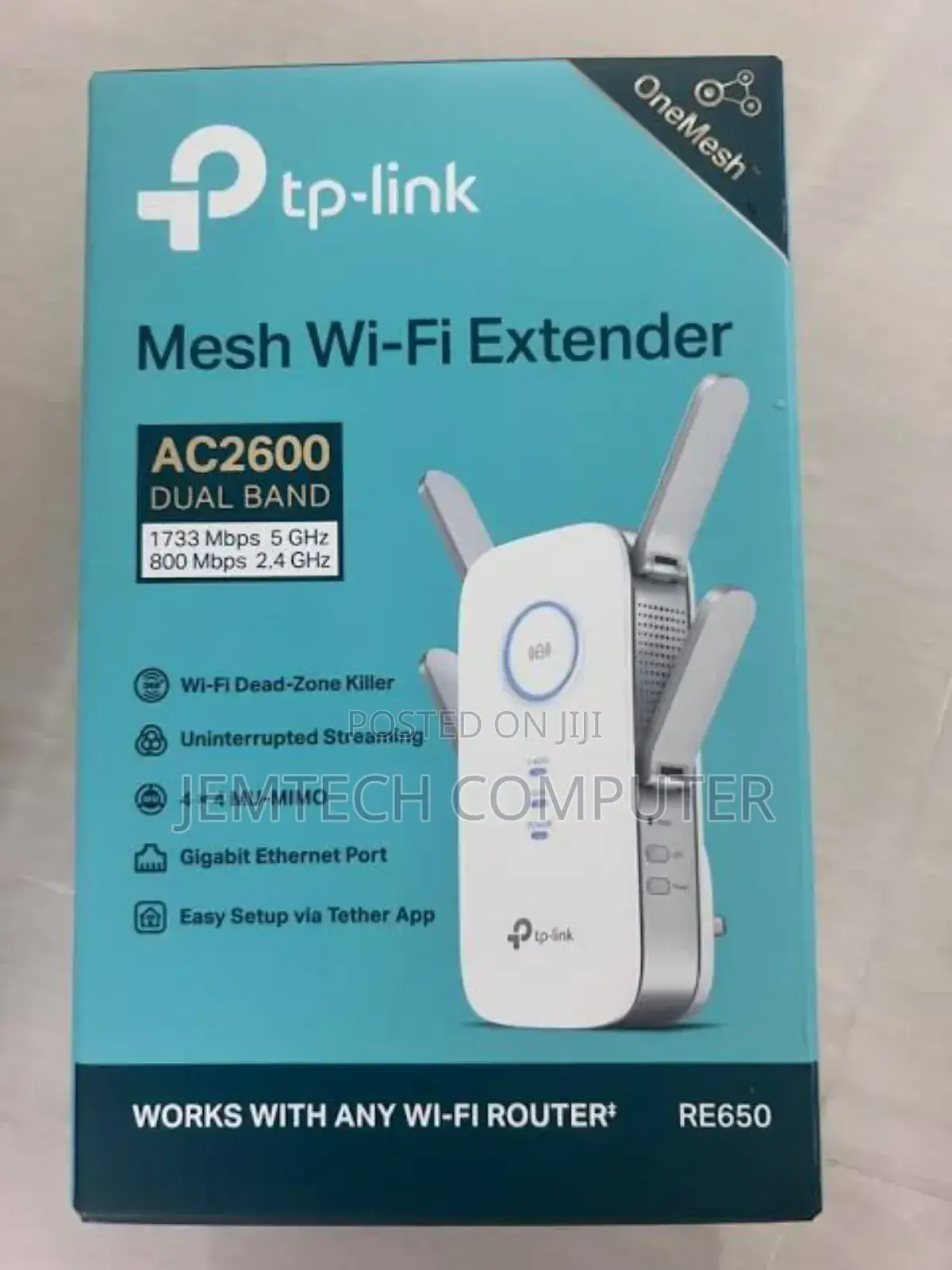 Tp-Link Ac2600 Wi-Fi Range Extender - Tl-Re650