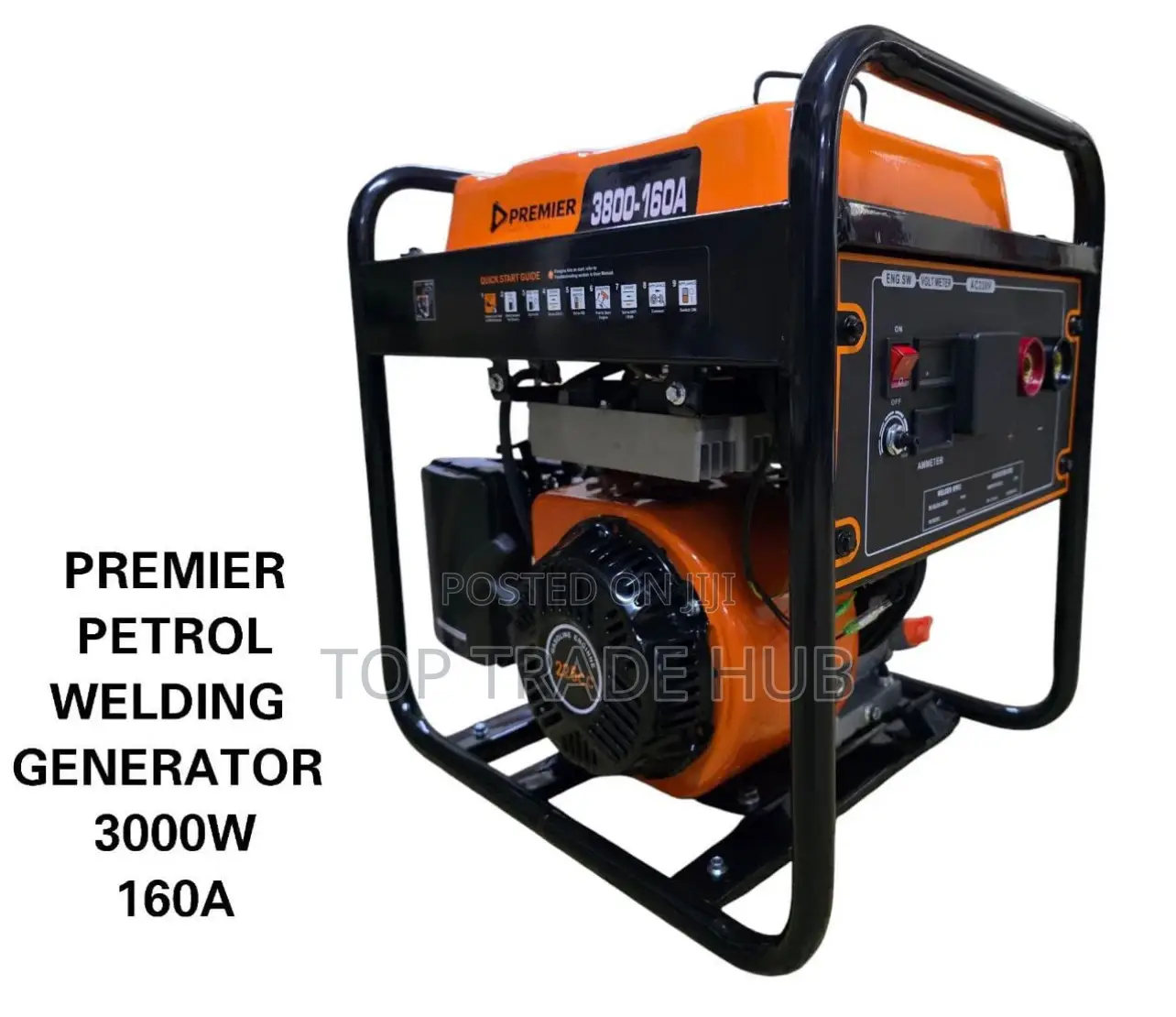 Premier Petrol Welding Generator 3kw/ 4kva - 160a