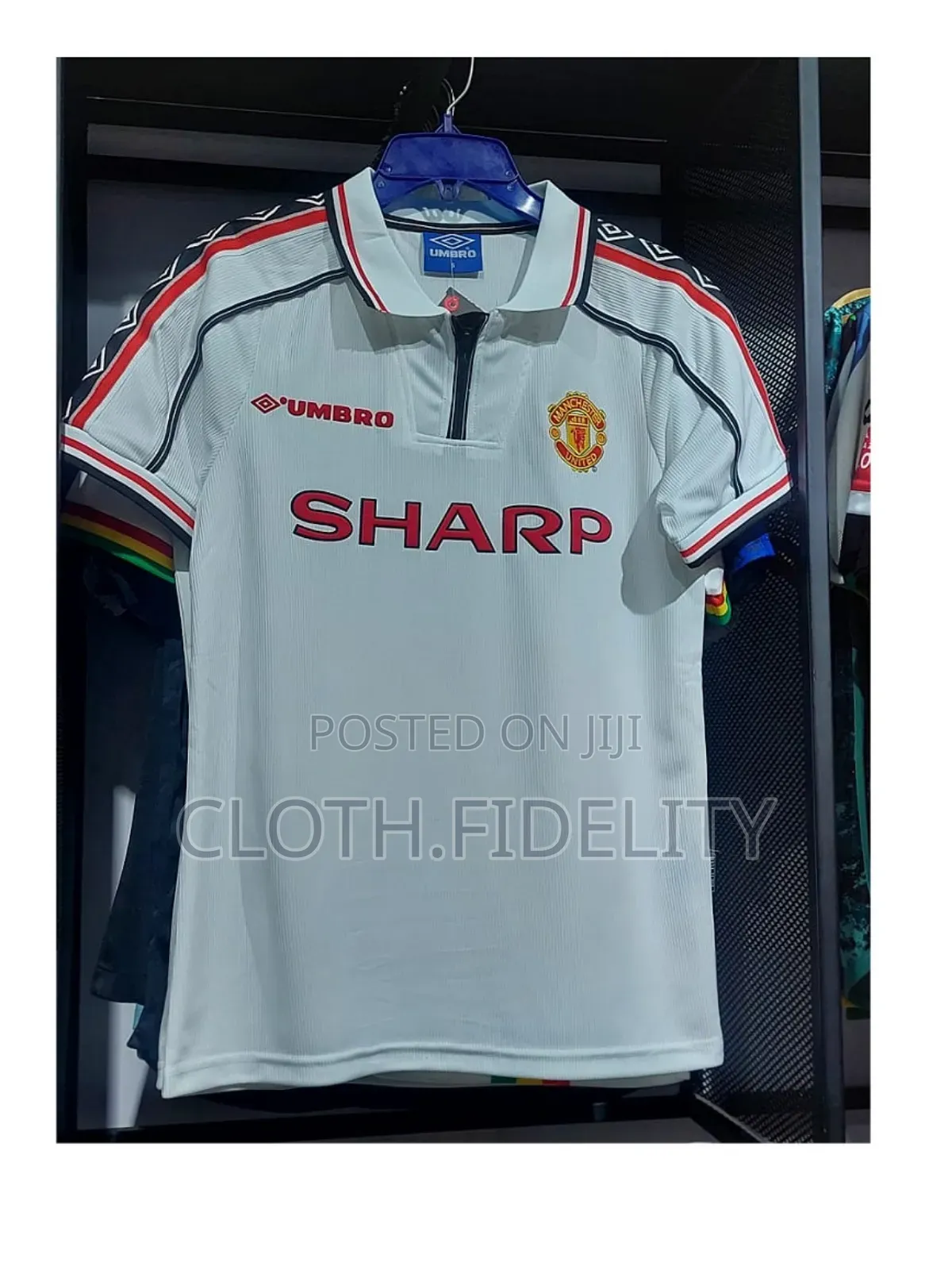 Sharp Retro White Edition Jersey.
