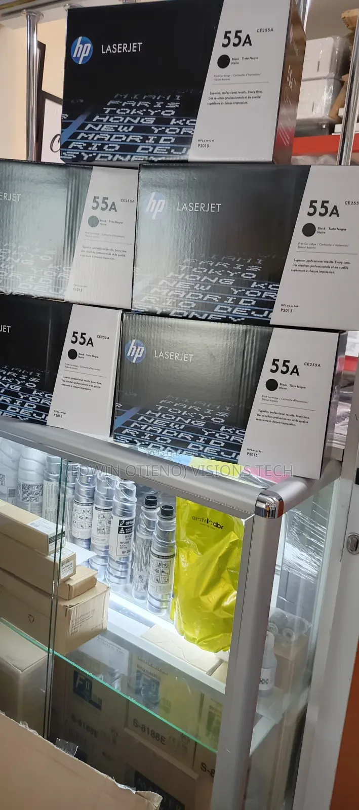 Black Toner 55a (Ce255a)
