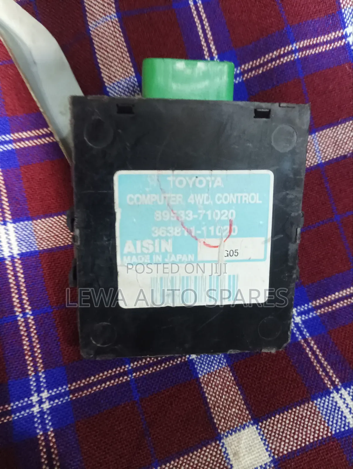 4wd Control Computer, Toyota Hilux 2011–Ex Japan–Nairobi CBD