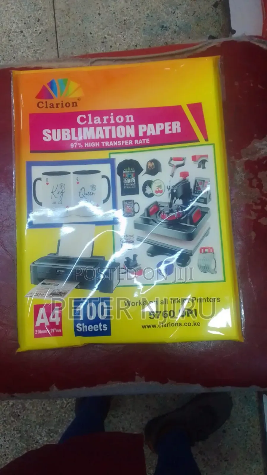 A4 High Rate Transfer Sublimation Paper