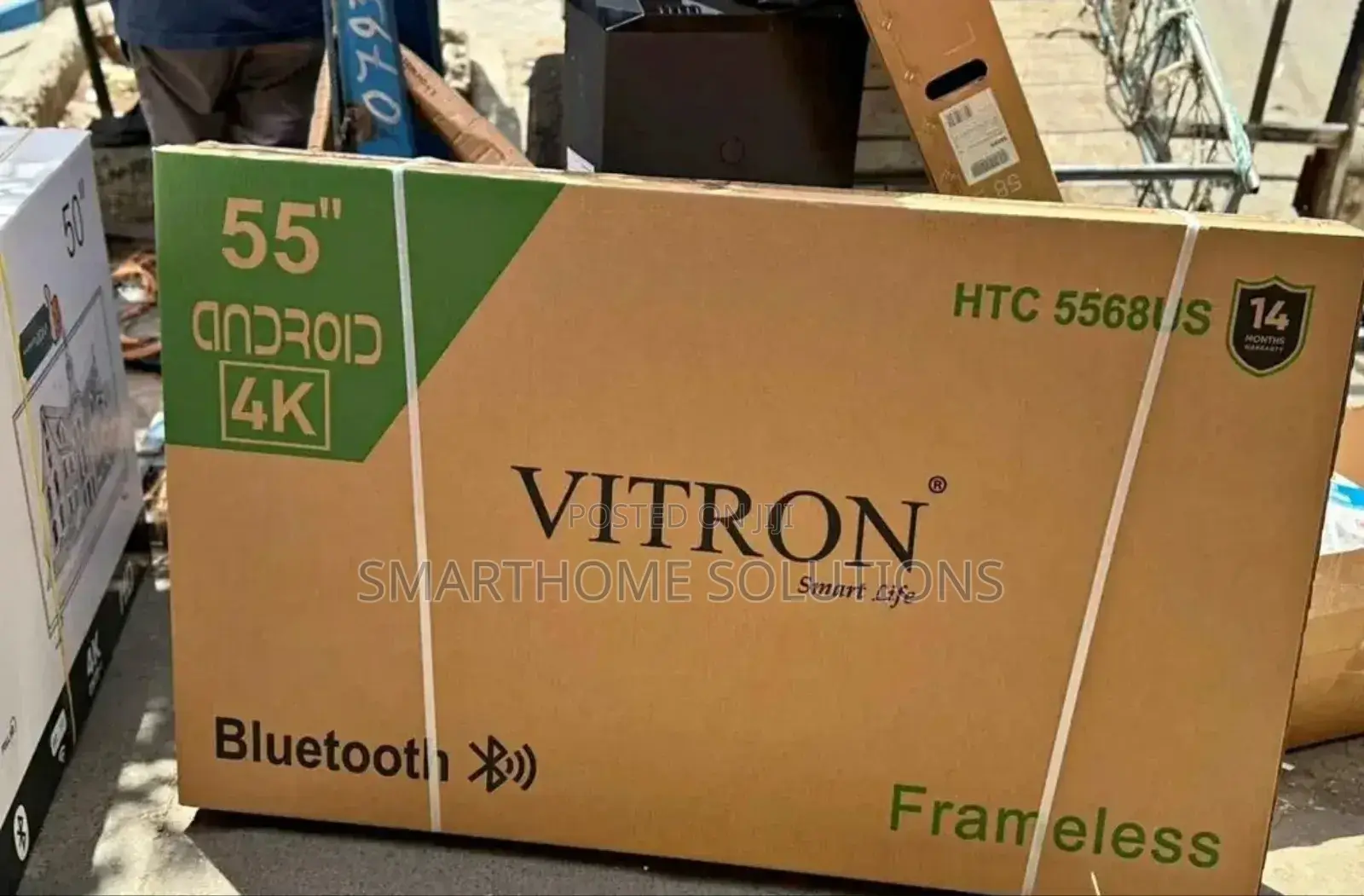 Vitron 55inch Smart Android Frameless Tv