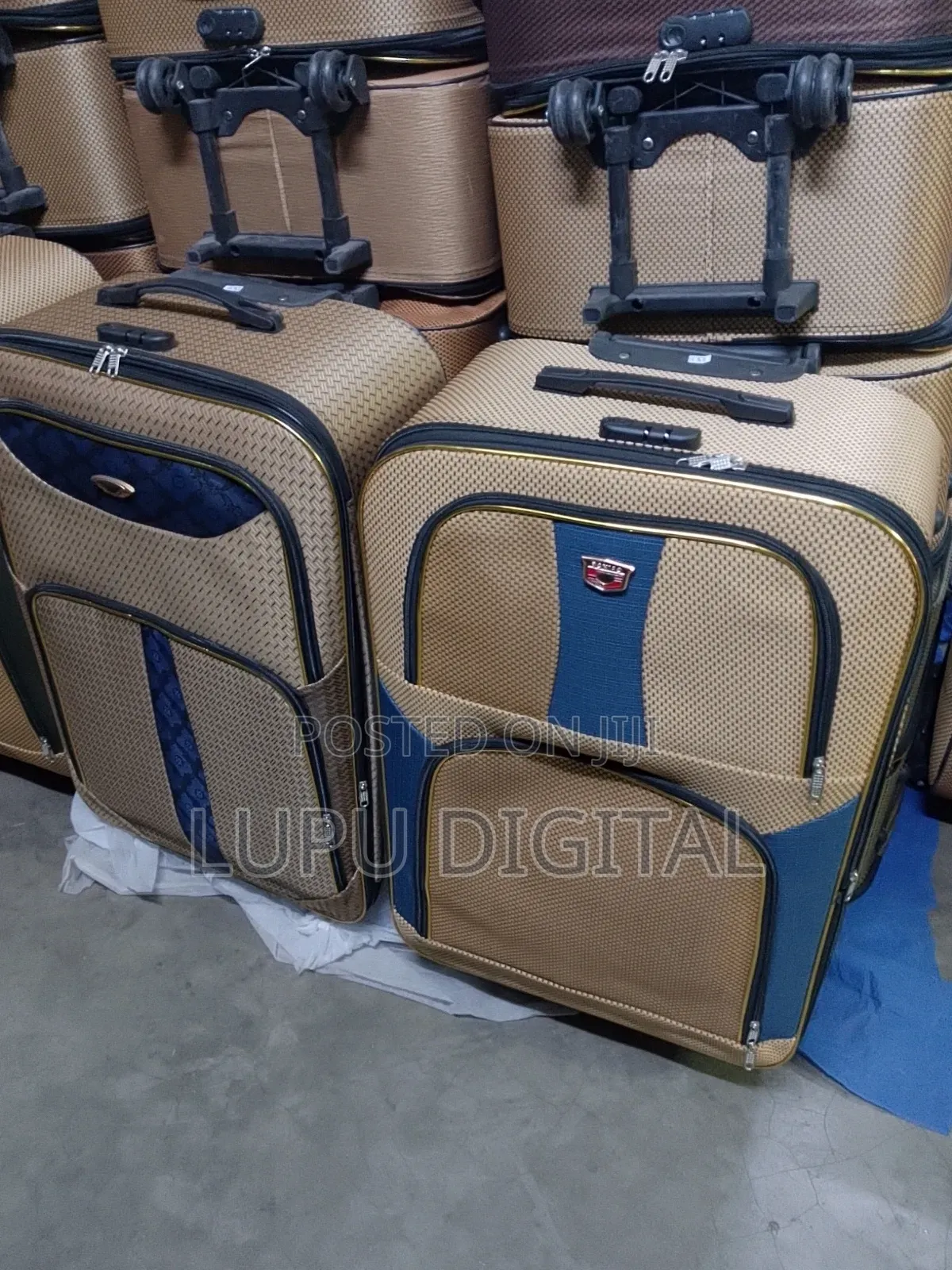 3 Piece Fabric Travel Bag