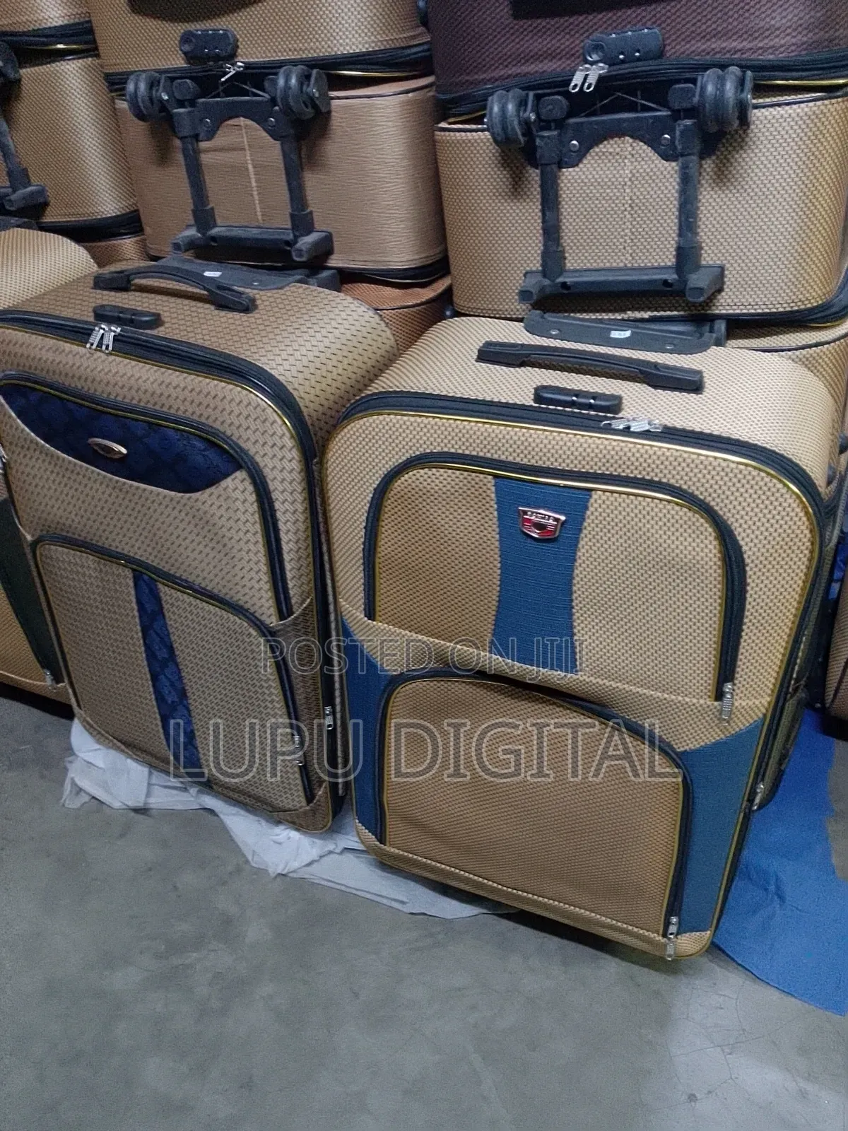 3 Piece Fabric Travel Bag