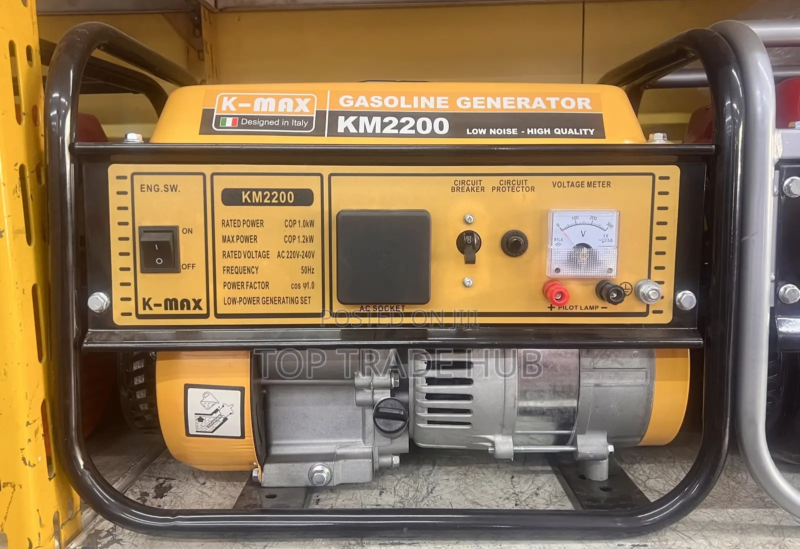 High-quality K-max Italy Km2200 Petrol Generator 2kva